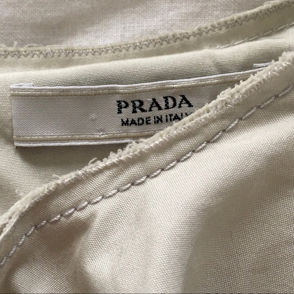 PRADA COTTON TYE DYE SKIRT - Picture 4 of 4